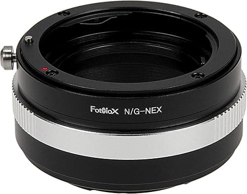 Fotodiox Lens Mount Adapter Compatible With Nikon F-Mount G-Type Lenses On Sony E-Mount Cameras على Amazon.ae - متتبع الأسعار