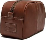 Timberland Men's Leather Toiletry Bag Travel Kit Accessory - Best Deal Finder