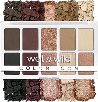 Wet n Wild, Color Icon 10-Pan Palette, Eyeshadow Palette, 10 Richly Pigmented Colors for Everyday Makeup, Long-Lasting and Easy to Blend Formula, Nude Awakening on Amazon.ae - Price Tracker