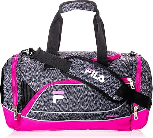 Fila Sprinter 19" Sport Duffel Bag, Black/Teal on Amazon.ae - Price Tracker