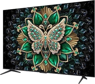 TCL 65 Inch C61K 4K UHD QD Mini LED Smart Google TV, 242 Local Dimming Zones, 144Hz Native Refresh Rate, ONKYO 2.1 Audio, Dolby Vision IQ, HDMI 2.1(2026 Model) على Amazon.ae - متتبع الأسعار