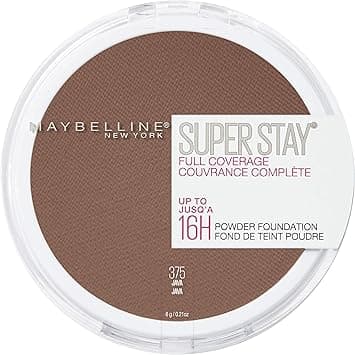 Maybelline Super Stay Full Coverage Powder Foundation Makeup, Up to 16 Hour Wear, Soft, Creamy Matte Foundation, Java, 1 Count on Amazon.ae - Price Tracker