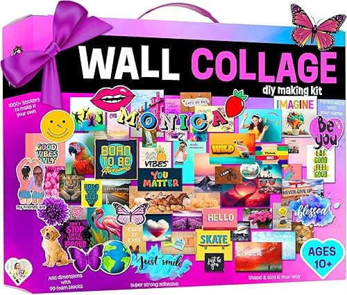 Wall Collage Kit for Teen & Tween Girls - Teenage Girl Room Decor 10 11 12 13 14 15 16 Year Old Girl Gifts – 1000+ Piece DIY Crafts Kit 10-16 Years - Birthday Gifts for Teen Girls Trendy Stuff Ideas on Amazon.ae - Price Tracker