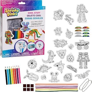 Just Play Shrinky Dinks Cool Stuff Activity Set, Kids Art and Craft Activity Set, by - Amazon.ae Price Tracker