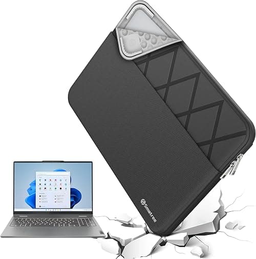 Smatree 16 Inch Anti-Shock Laptop Case Protective Case Tailored for 16 Inch Lenovo Yoga 7i/7 Gen 8, Yoga 7i/7 2 in 1, ThinkPad X1 Extreme Gen 5/4, Legion Slim 7 Gen 7 Laptop Bag, Black (E613) على Amazon.ae - متتبع الأسعار