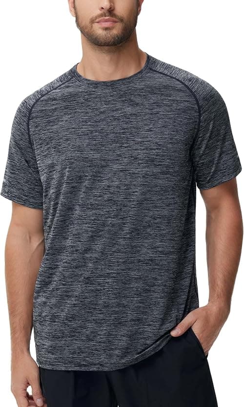 THE GYM PEOPLE Men's Cooling Running Shirts Ice Silk UPF 50+ Workout Tshirt on Amazon - Best Deal Finder