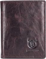 BULLCAPTAIN Large Capacity Genuine Leather Bifold Wallet/Credit Card Holder for Men with 15 Card Slots QB-027 - Best Deal Finder