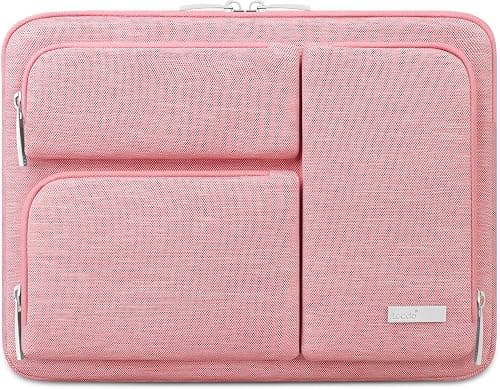 Lacdo 360° Protective Laptop Sleeve Case for 13 inch New MacBook Air M5 A3449 (2026), M4 A3240 2025, M3 A3113, M2 A2681, M1 A2337 | 13 inch New MacBook Neo A18 Pro A3404 (2026) Computer Bag,Peach on Amazon.ae - Price Tracker