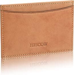 Leather Thin Card Holder, Slim ID Case Small Credit Card Wallet for Men & Women - Best Deal Finder