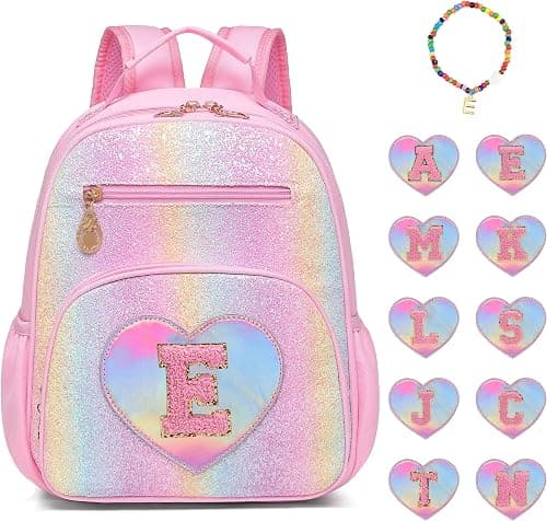 I IHAYNER Kids Glitter Backpack for Girls 3+, Lightweight Toddler Preschool Backpack for School Travel Daycare Kindergarten on Amazon.ae - Price Tracker