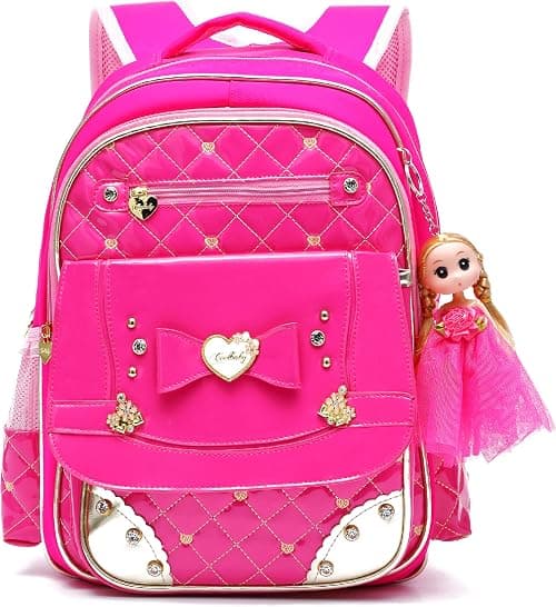 Backpack for Girls, Waterproof Kids Backpacks School Bag Toddler Bookbags Cute Travel Daypack على Amazon.ae - متتبع الأسعار