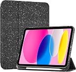 ProCase for iPad A16 11th/10th Generation Case with Pencil Holder, Glitterblack - Best Deal Finder