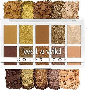 Wet n Wild Color Icon 10 Pan Palette, Eyeshadow Palette, 10 Richly Pigmented Colors For Everyday Makeup, Long Lasting And Easy To Blend Formula, Call Me Sunshine, 0.42 Ounce (Pack of 1) on Amazon.ae - Price Tracker