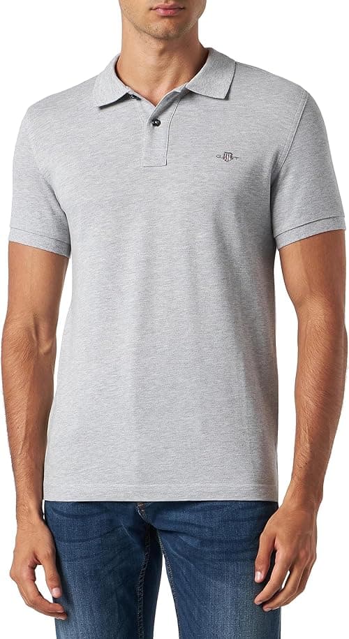 GANT Men 2220-110 Slim Fit Shield Pique Polo Shirt on Amazon.ae - Price Tracker