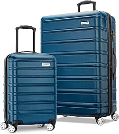 Samsonite Omni 2 Hardside Expandable Luggage with Spinner Wheels, 2-Piece Set - متتبع أسعار Amazon.sa