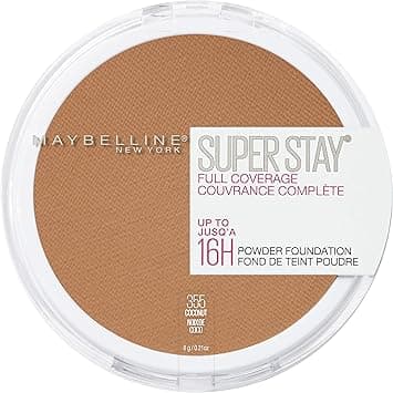 Maybelline Super Stay Full Coverage Powder Foundation Makeup, Up to 16 Hour Wear, Soft, Creamy Matte Foundation, Coconut, 1 Count on Amazon.ae - Price Tracker