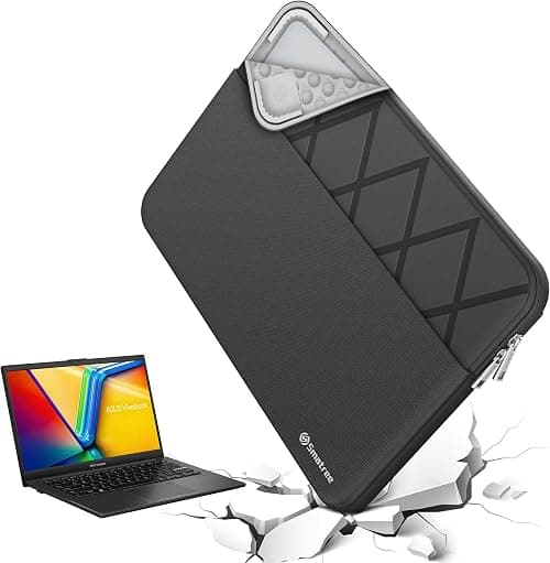 Smatree Laptop Sleeve for 14 inch ASUS Zenbook 14 Flip OLED UP3404 | for 14 inch ASUS ExpertBook P5 P5405,Laptop Case with Accessory Pocket,Patented Shockproof Design (E457) على Amazon.ae - متتبع الأسعار