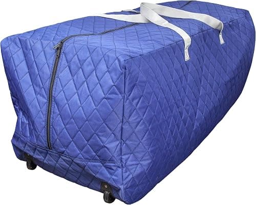 75 Gallon Heavy Duty Rolling Duffle Bag – Quilted, Durable Moving & Storage Bag with Wheels – Extra Large Capacity for Dorm, Holiday, Travel or Seasonal Use in BlueColor by Simple Living Solutions on Amazon.ae - Price Tracker