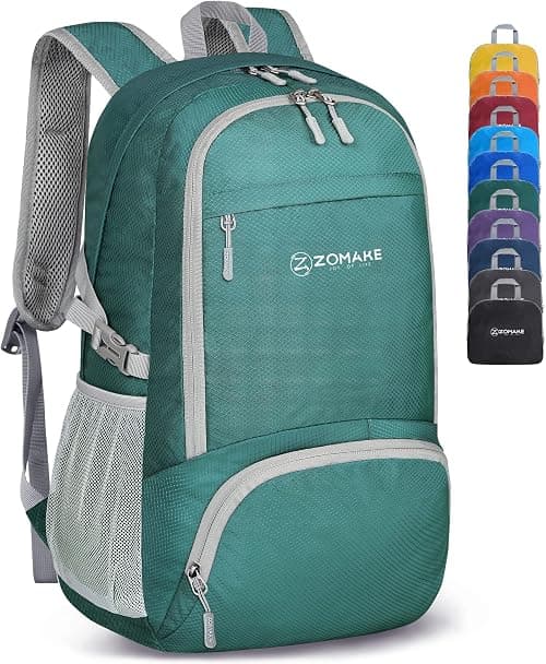 ZOMAKE Foldable Backpack - Lightweight Packable Hiking Daypack 30 L Travel Rucksack Water Resistant Outdoor Sports Camping Bag Walking Trekking for Men Women Seniors on Amazon.ae - Price Tracker