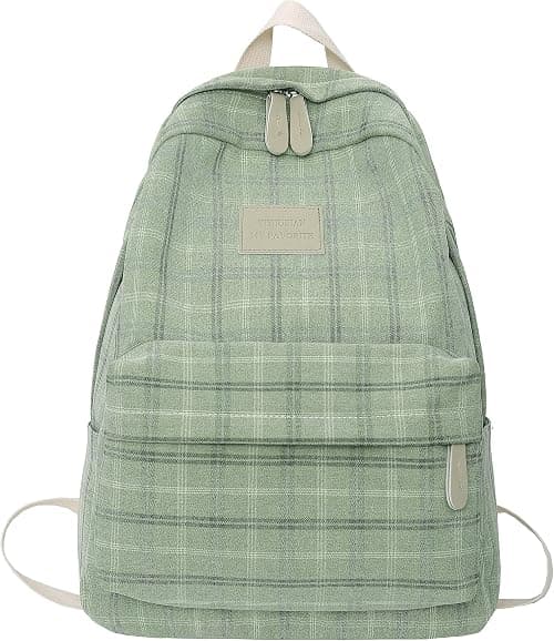 JHTPSLR womens Plaid Preppy Backpack Plaid Preppy Backpack on Amazon.ae - Price Tracker