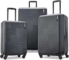 American Tourister Stratum XLT Expandable Hardside Luggage with Spinner Wheels - Amazon.ae Price Tracker