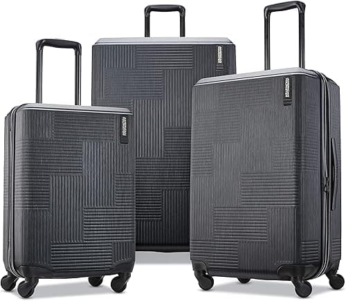 American Tourister Stratum XLT Expandable Hardside Luggage with Spinner Wheels on Amazon.ae - Price Tracker