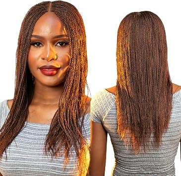 Wow Braids Twisted Wigs, Micro Million Twist Wig - Color 30/33 Mix - 18 Inches. Synthetic Hand Braided Wigs for Black Women. (NILT18-3033) on Amazon.ae - Price Tracker