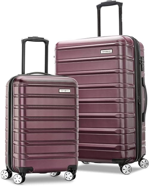 Samsonite Omni 2 Hardside Expandable Luggage with Spinner Wheels, 2-Piece Set on Amazon.sa - Price Tracker