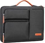 Lacdo 360° Protective Laptop Sleeve Case for MacBook Air/Pro, 13-13.3 inch Notebook, 14 inch MacBook Pro M5 Pro/Max A3426 A3427 (2026), M5/M4/M3/M2/M1 A3434 A3112 A3401 A3185 A2992 Computer Bag,Black - Best Deal Finder