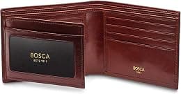 Bosca Men's Bifold With Card/I.D. Flap - Best Deal Finder