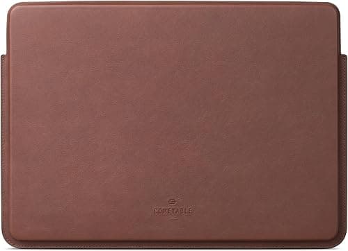 Comfyable 13 Inch Faux Leather Laptop Sleeve Case, Slim Protective Laptop Cover Compatible with MacBook Air M4 2025-2018 & MacBook Pro M2 2022 M1 2020-2016, Brown on Amazon.ae - Price Tracker