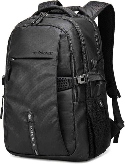 Arctic Hunter Travel Daypack Water Repellant Scratch Resistant 30L Backpack with Built In USB/Headphone Port for Men and Women B00388 على Amazon.ae - متتبع الأسعار