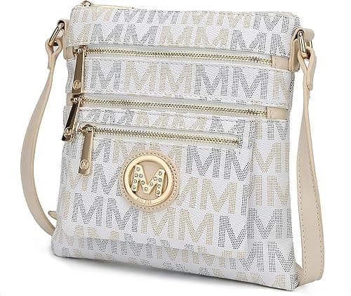 MKF Collection Crossbody Bag for Women PU Leather Adjustable Strap Handbag Side Messenger Purse, Shoulder Crossover on Amazon.ae - Price Tracker