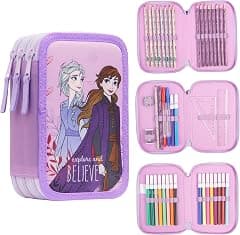 Disney Stitch Pencil Case with Stationery for Girls Frozen Filled Pencil Case School Supplies Colouring Pencils Coloured Markers Stitch Gifts for Girls - Amazon.ae Price Tracker