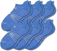 Socs Daze 3/6 Pack Men's Women's Merino Wool Ankle Running Sport Soft Thick Cushion Athletic Socks for Walking Light Hiking - متتبع أسعار Amazon.sa
