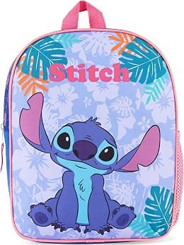 Disney Stitch Backpacks for Girls Elsa Minnie Mouse Toddler Backpack Kids Rucksack Nursery Pre School Bags for Girls Travel Holiday Stitch Gifts - Best Deal Finder