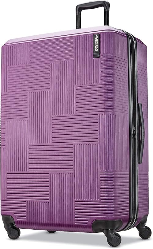 American Tourister Stratum XLT Expandable Hardside Luggage with Spinner Wheels on Amazon.ae - Price Tracker