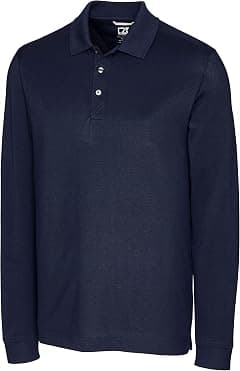 Cutter & Buck Men's 35+UPF, Long Sleeve Advantage Polo Shirt - Amazon.ae Price Tracker