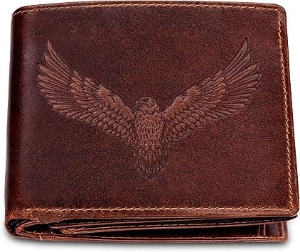 URBAN FOREST Zeus RFID Blocking Leather Wallet for Men, Caramel Brown, Casual on Amazon.ae - Price Tracker