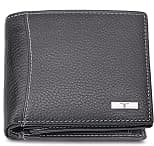 URBAN FOREST Oliver Leather Wallet for Men, Grey, 4.5 x 3.7 x 0.5 inches, Contemporary - Best Deal Finder