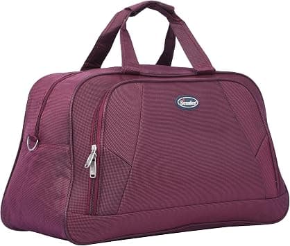 Senator 43L Durable Travel Duffel Bag Lightweight Water-Resistant Nylon Bag for Unisex EA220 (22-Inch, Maroon) على Amazon.ae - متتبع الأسعار