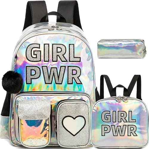 HTgroce Backpack for Girls Elementary Bookbag for School Backpack Set Girls Preschool Book Bag with Lunch Box Pencil Case on Amazon.ae - Price Tracker