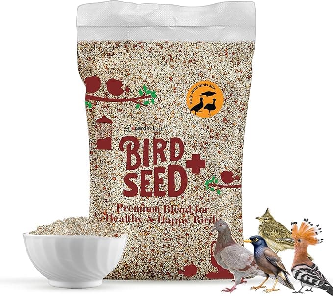 Egardenkart® Bird Food Daily Budget-Friendly - 8 Kg, Bird Seed | Wild Bird Feed for all Types of Wild Birds | Birds Food for Small Birds Dove Pigeon Myna Lark Bulbul Sparrow Hoopoe Seed Mix (8) on Amazon.ae - Price Tracker
