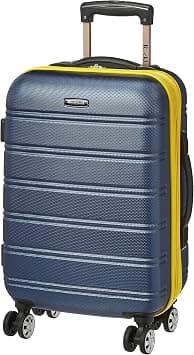 Rockland Melbourne Hardside Expandable Spinner Wheel Luggage, Navy, Carry-On 20-Inch, Melbourne Hardside Expandable Spinner Wheel Luggage على Amazon.ae - متتبع الأسعار