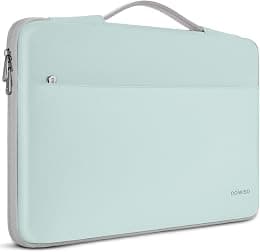 DOMISO 13 Inch Laptop Bag Laptop Bag Notebook Sleeve Case Bag Protective Case Compatible with Macbook Air 13 M4 M3 M2 2025, MacBook Pro M2, iPad Air, Dell, Lenovo, Laptop Sleeve Women, Mint Green - Best Deal Finder