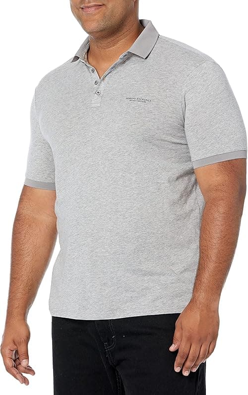 AX Armani Exchange mens Milano/NY Logo Jersey Polo Polo Shirt on Amazon.ae - Price Tracker