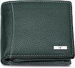 URBAN FOREST Oliver Green Leather Wallet For Men, 6 Card Slot, Green, Contemporary - Best Deal Finder