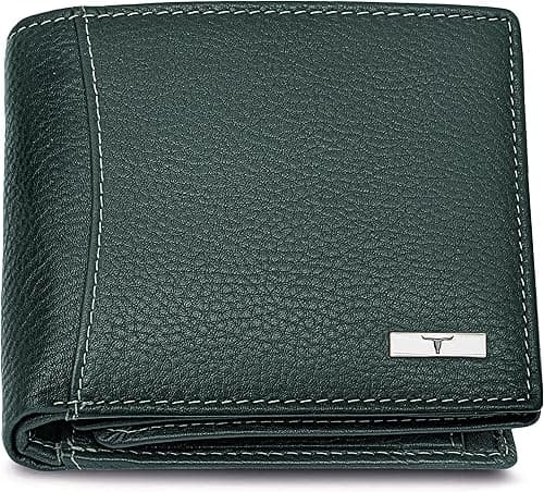 URBAN FOREST Oliver Green Leather Wallet For Men, 6 Card Slot, Green, Contemporary on Amazon.ae - Price Tracker
