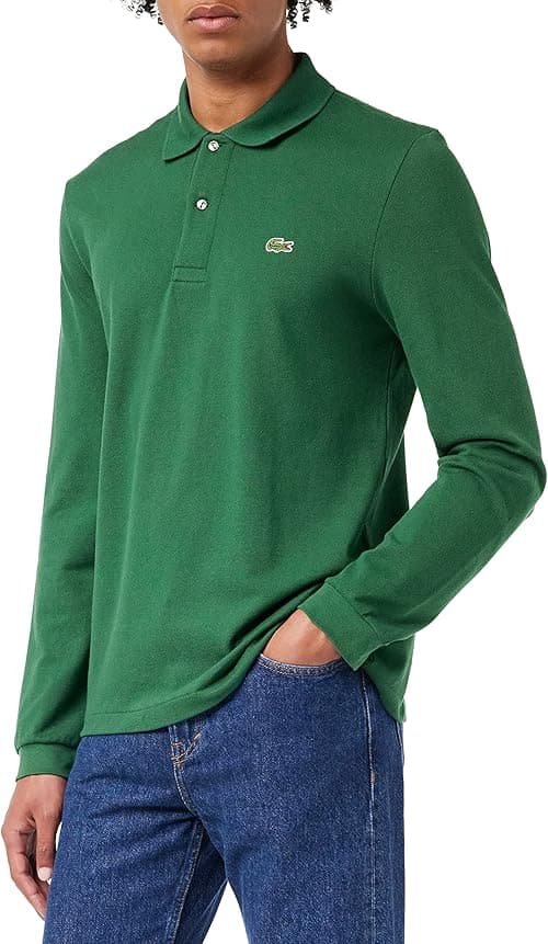Lacoste Mens Classic L1312 Longsleeves Polo Shirt (pack of 1) on Amazon.ae - Price Tracker