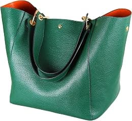 sqlp Large Work Tote Bag for Women Leather Designer Handbags Big Travel bucket bags Ladies Shoulder Bag - Best Deal Finder